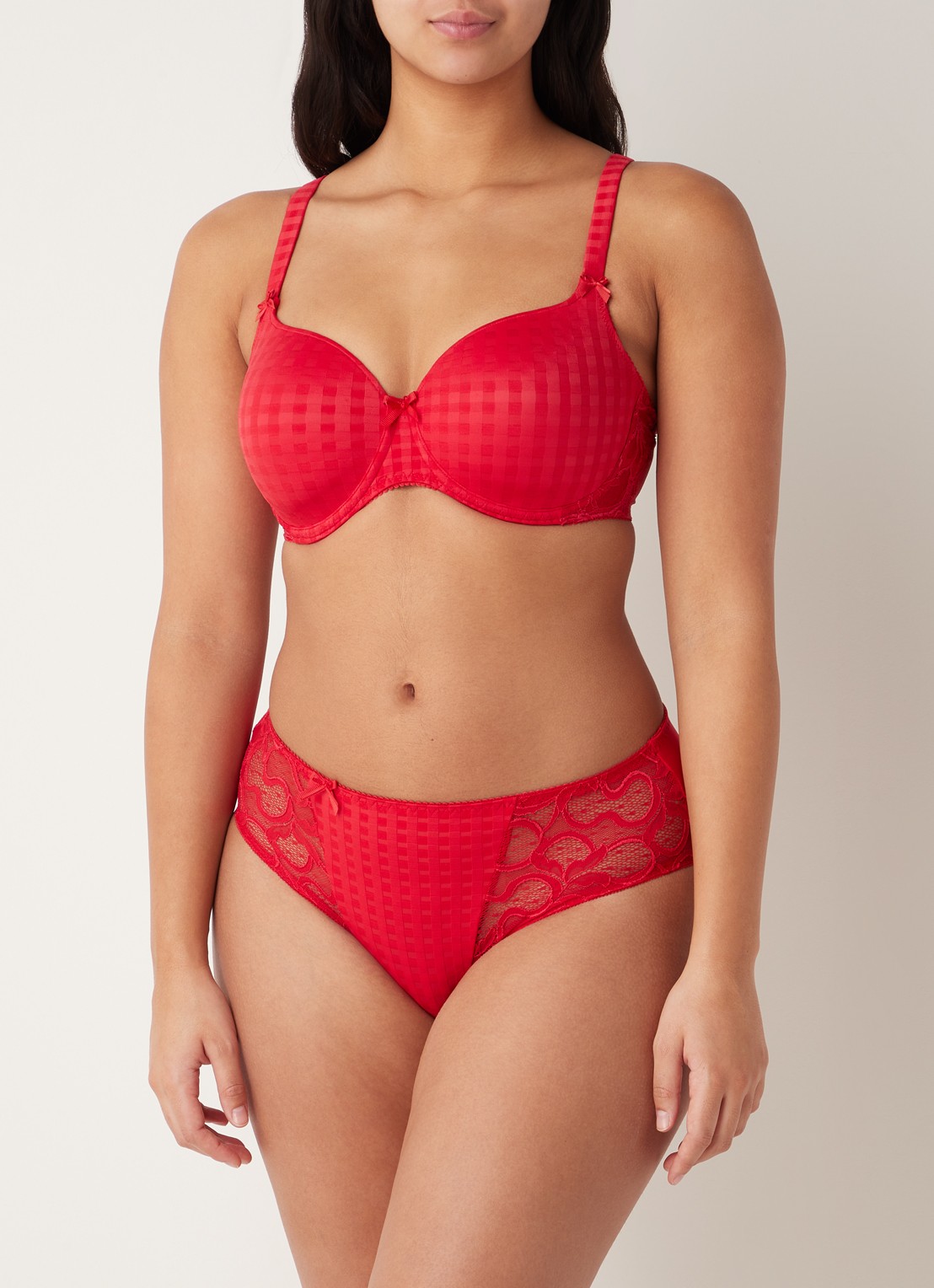 PrimaDonna Madison voorgevormde beugel bh - voorkant rood