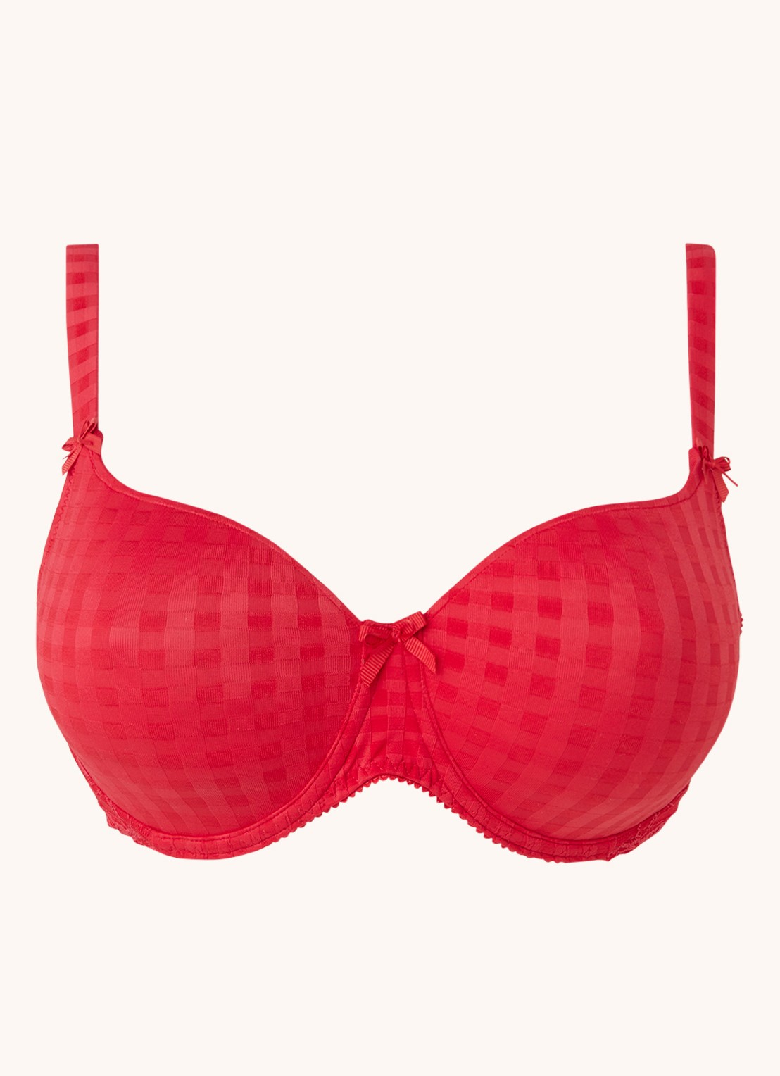 PrimaDonna Madison voorgevormde bh - hartvorm - voorkant 3 rood