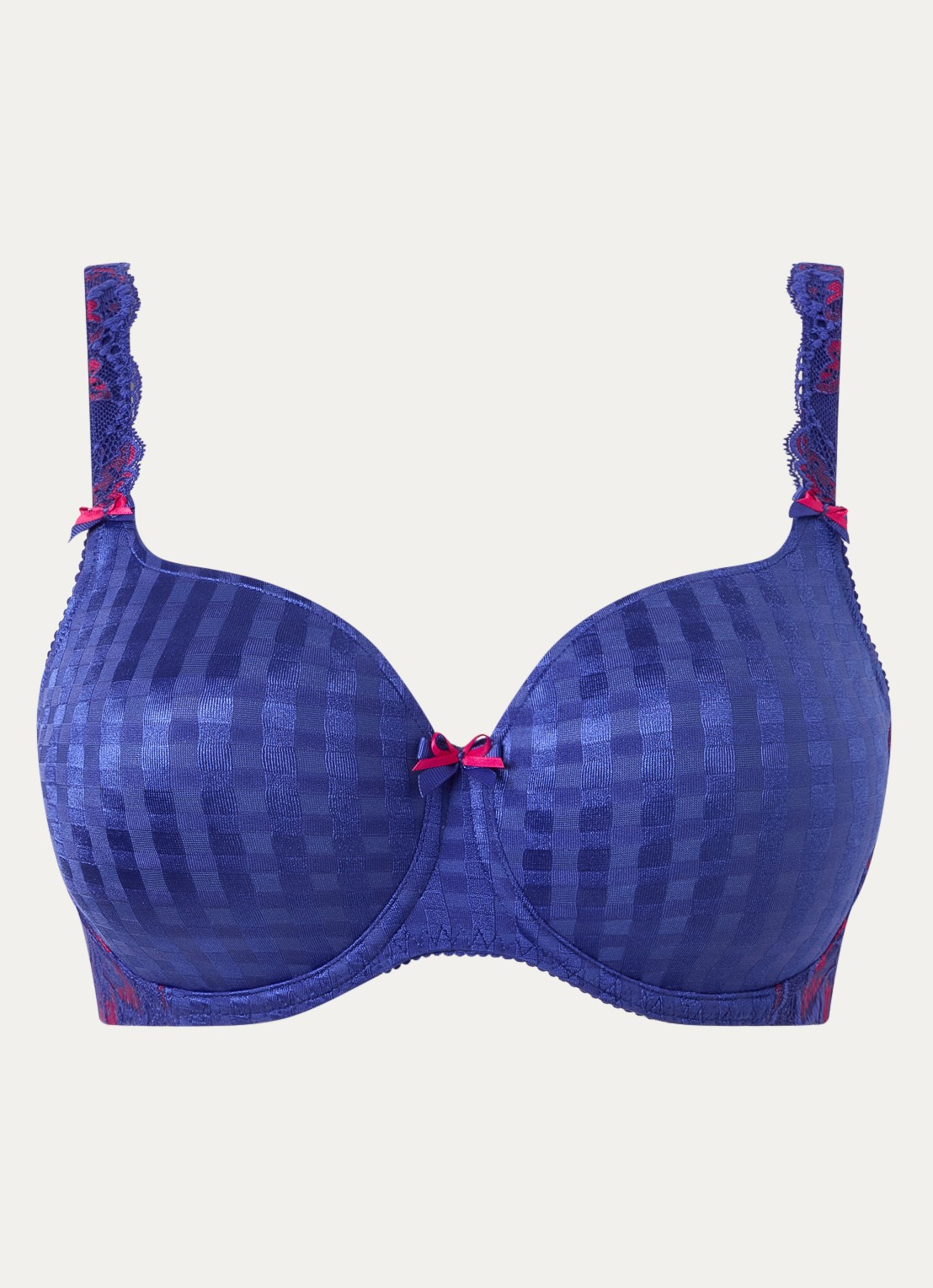 PrimaDonna Madison voorgevormde bh - hartvorm - voorkant 4 royalblauw