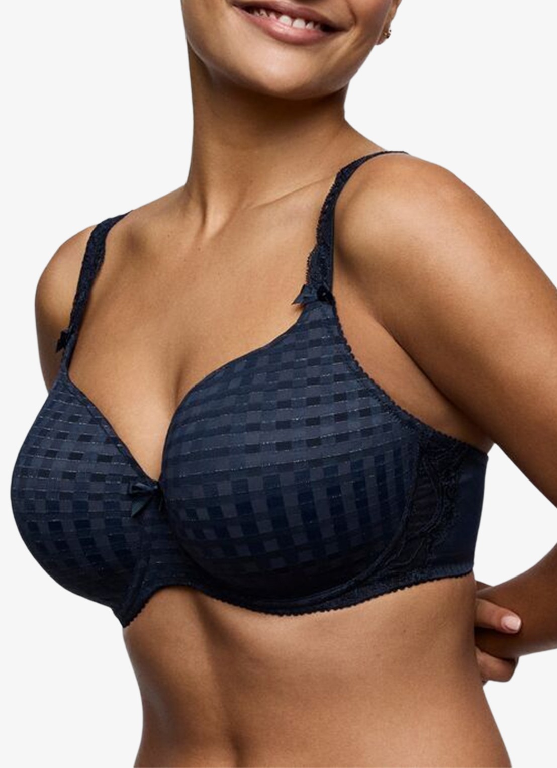 PrimaDonna Madison voorgevormde bh - hartvorm - detail 5 donkerblauw