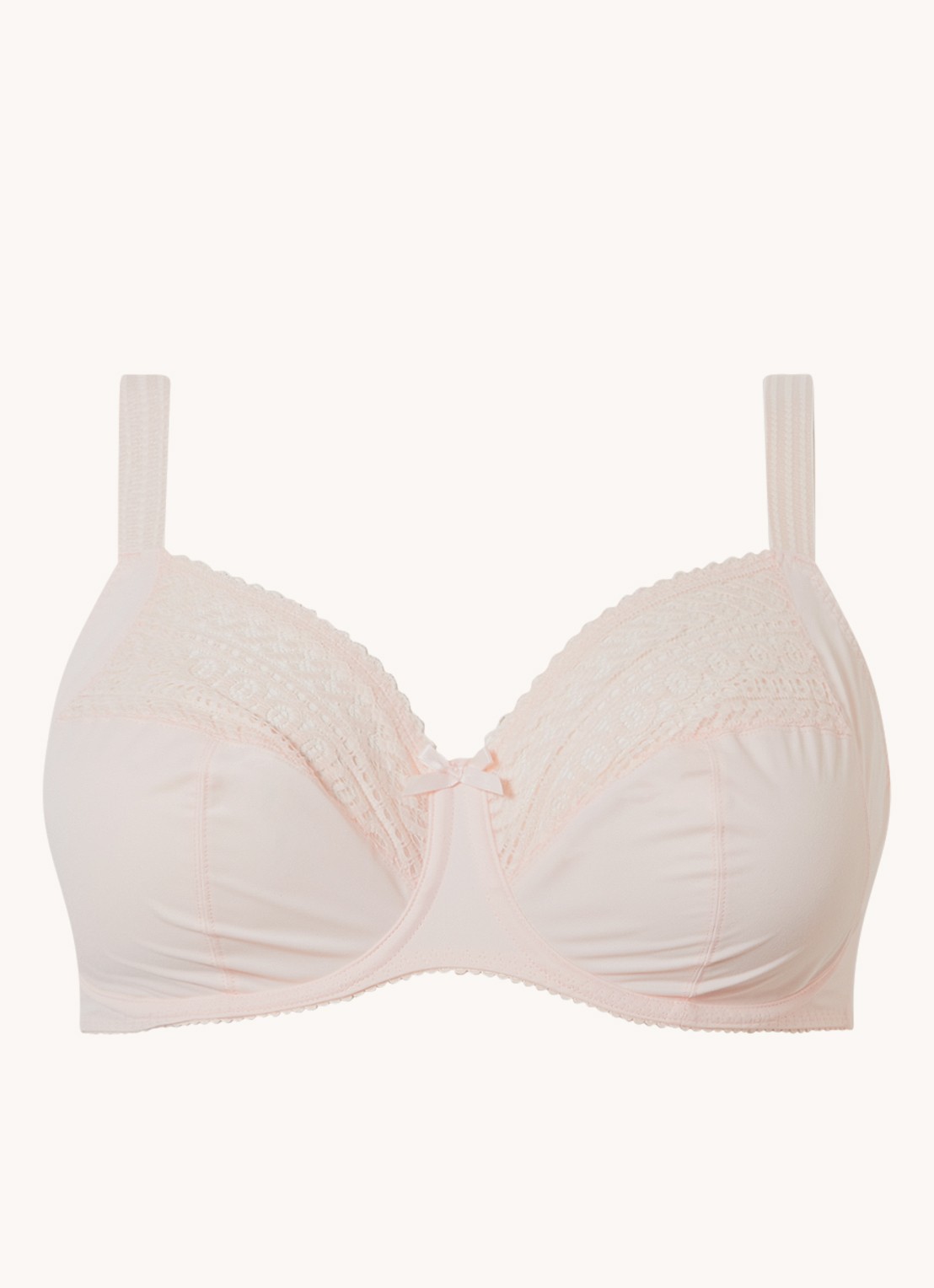 PrimaDonna Montara beugel bh met kant - voorkant lichtroze