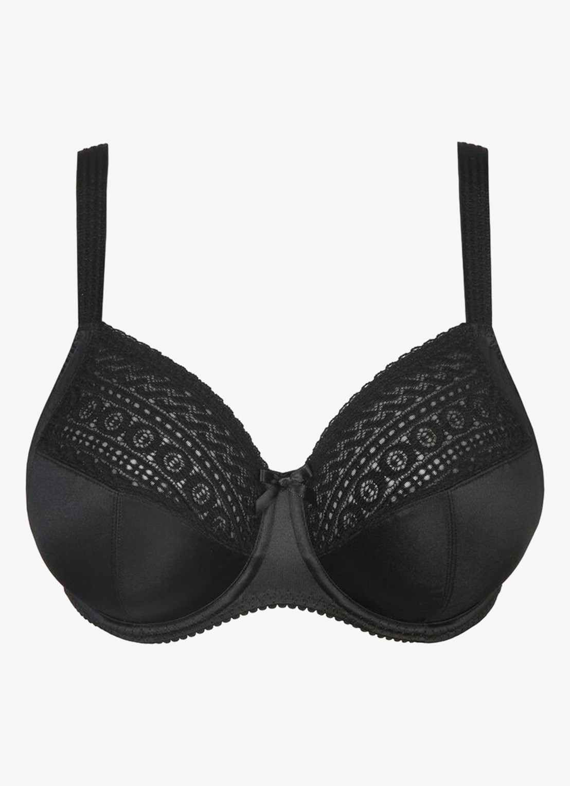 PrimaDonna Montara beugel bh met kant - voorkant zwart