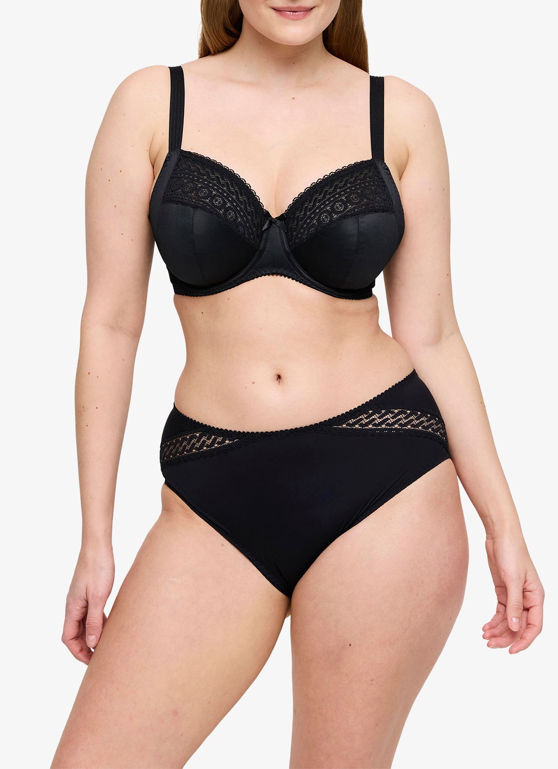PrimaDonna Montara beugel bh met kant - voorkant 2 zwart