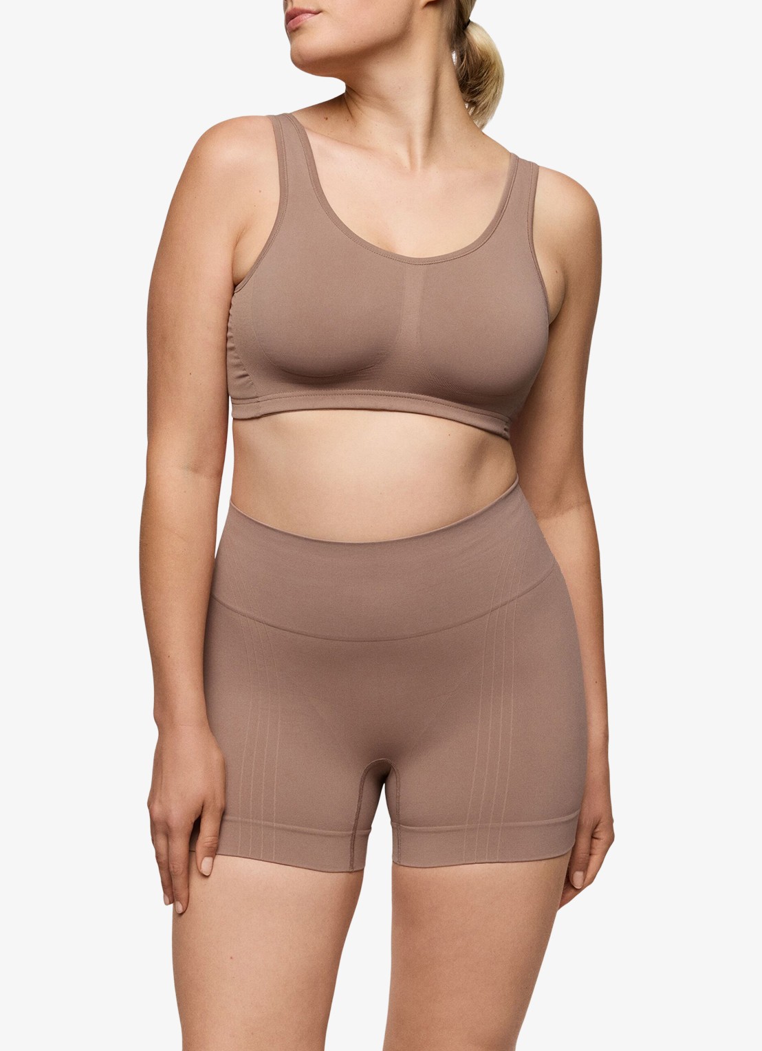 PrimaDonna Nudda bralette - voorkant 2 bruin