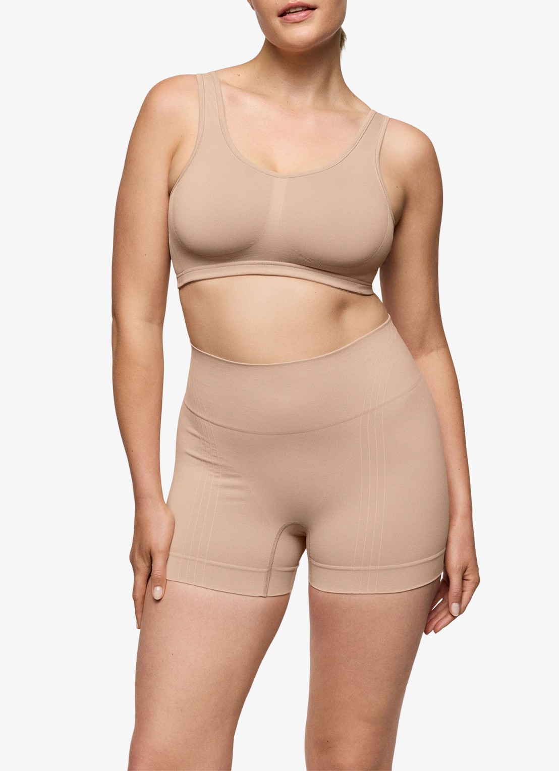 PrimaDonna Nudda corrigerende slip - voorkant 5 beige