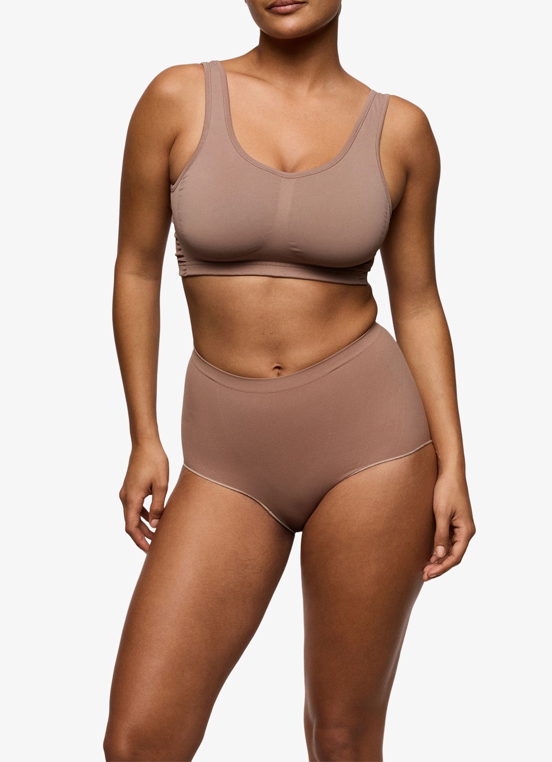 PrimaDonna Nudda corrigerende tailleslip - voorkant 2 bruin