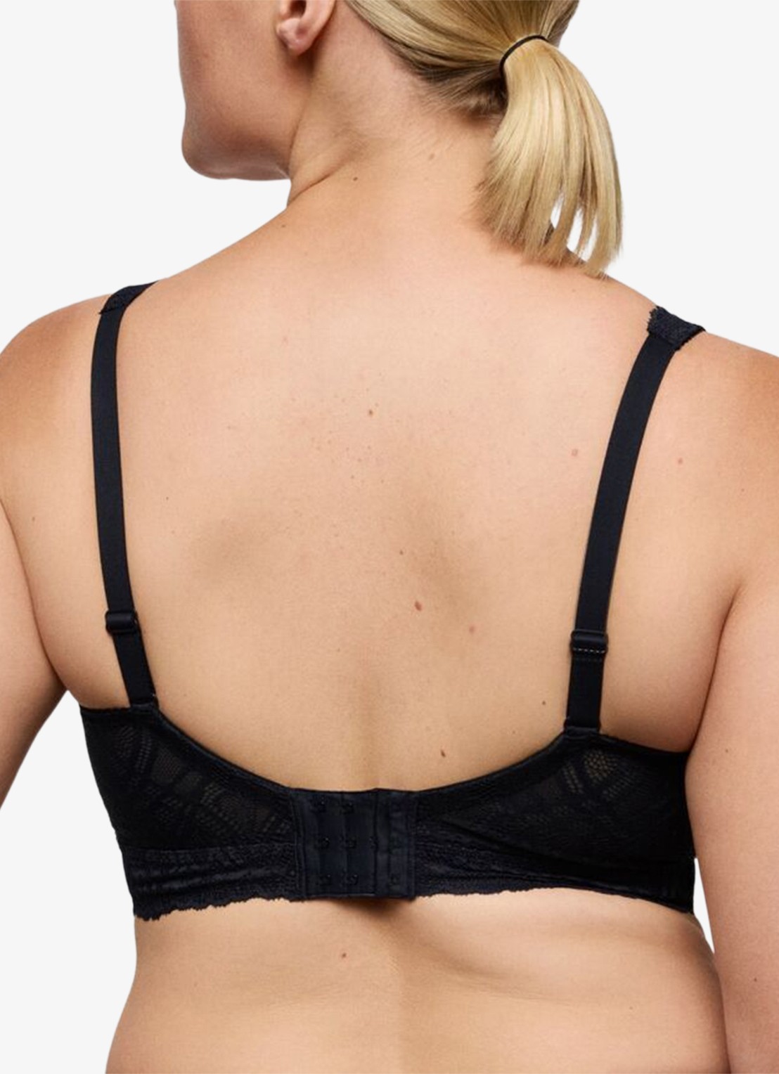 PrimaDonna Salerno bralette van kant - achterkant 5 donkerblauw