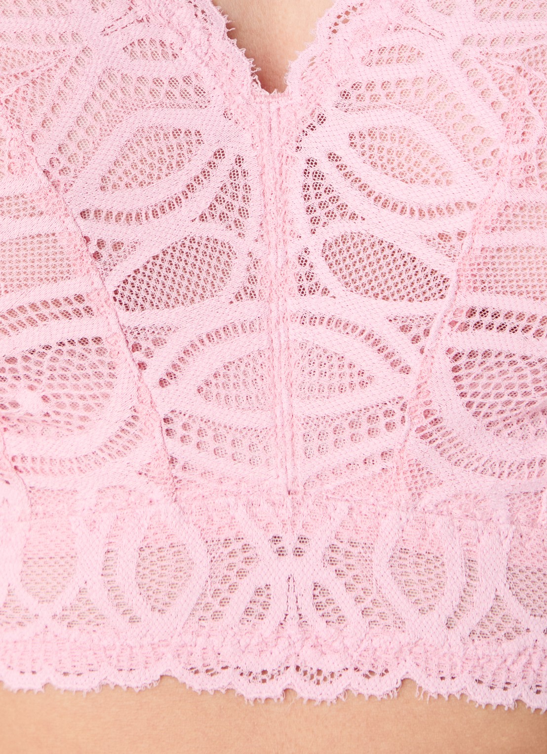 PrimaDonna Salerno bralette van kant - detail 3 roze