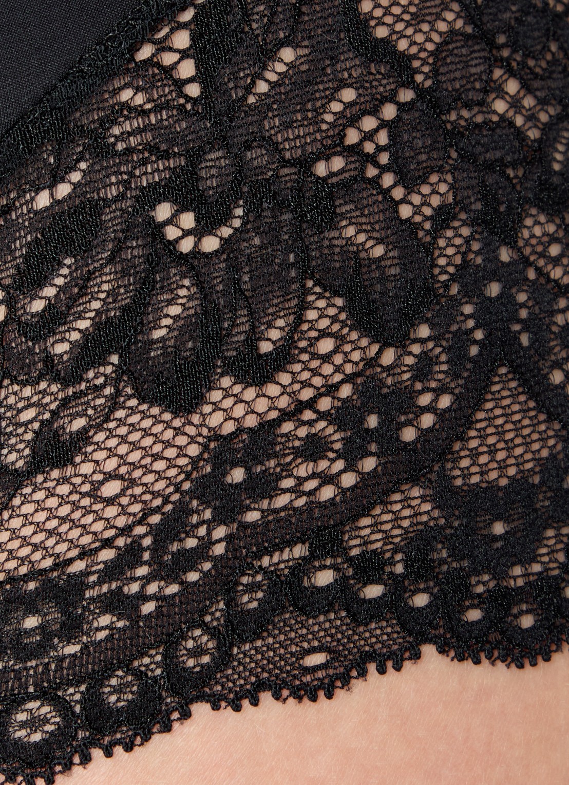 PrimaDonna Shimla high waisted slip met kant - detail 3 zwart