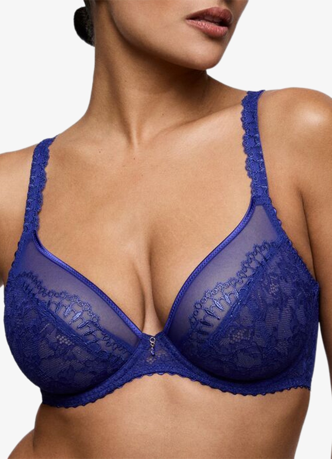 PrimaDonna Shimla plunge bh - detail 4 donkerblauw