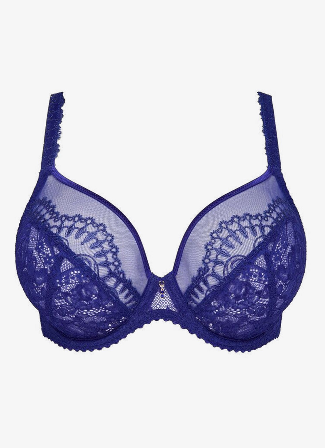 PrimaDonna Shimla plunge bh - voorkant 2 donkerblauw