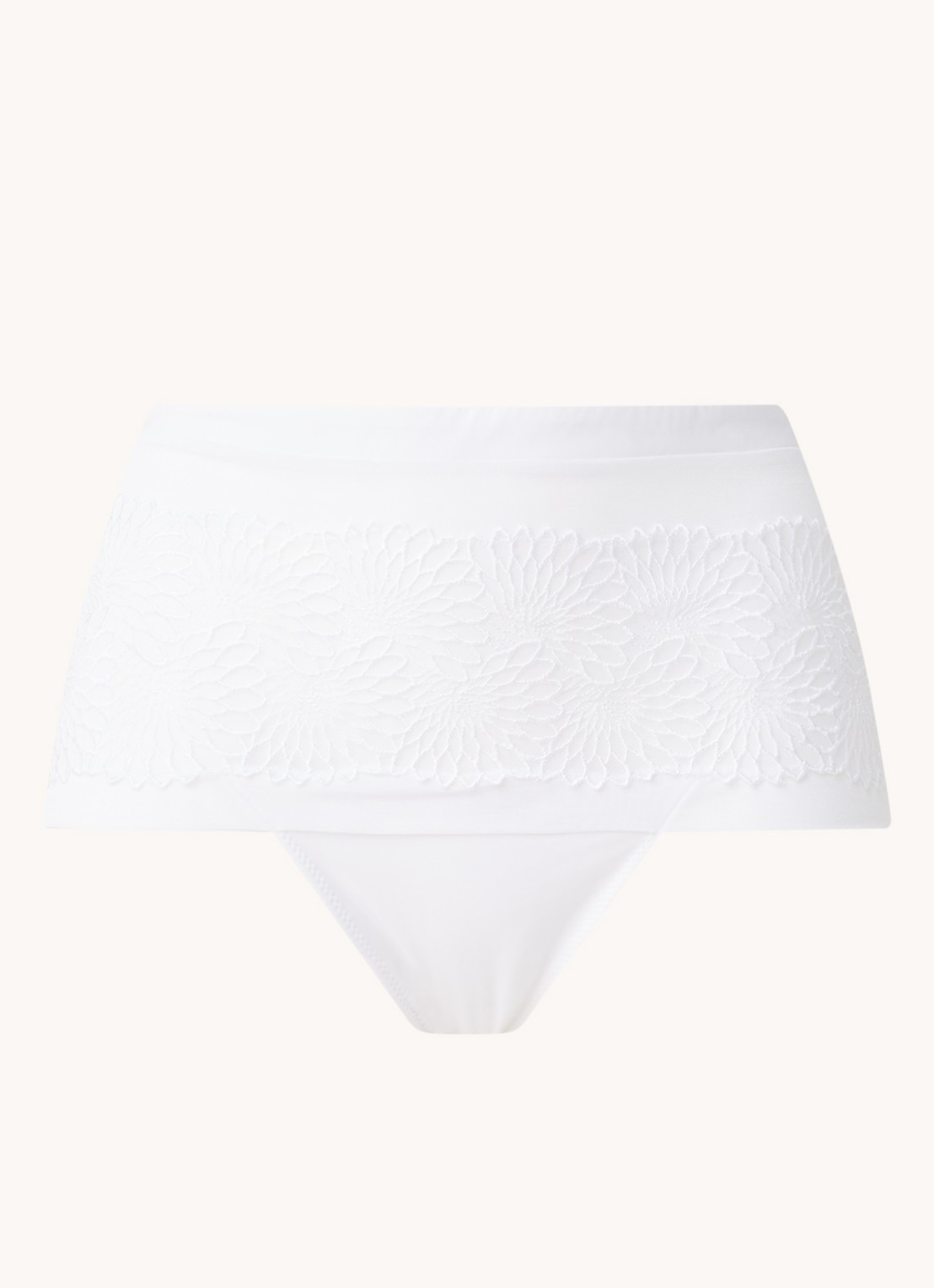 PrimaDonna Sophora shorty met kant - voorkant 7 wit