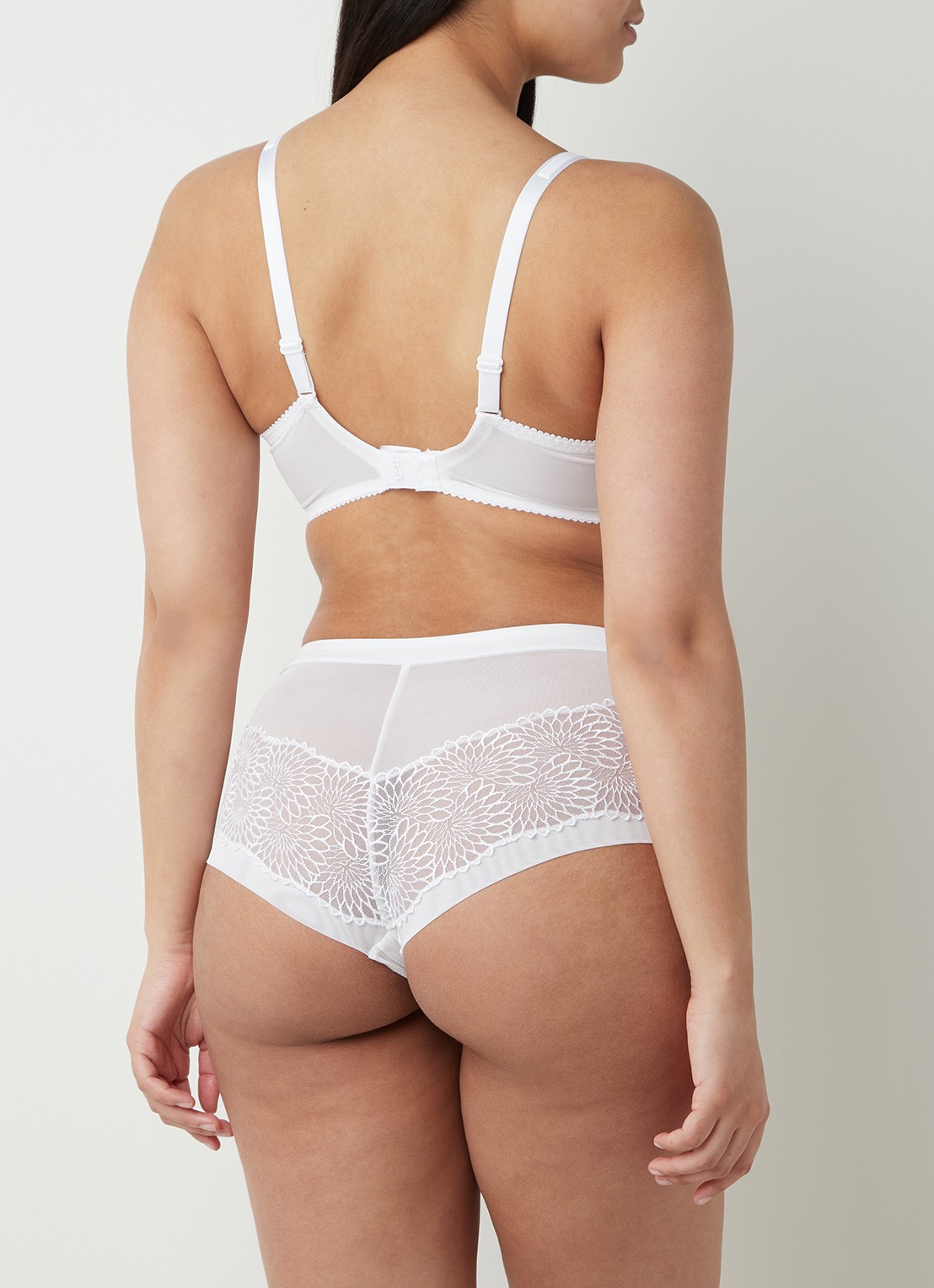 PrimaDonna Sophora shorty met kant - achterkant 5 wit