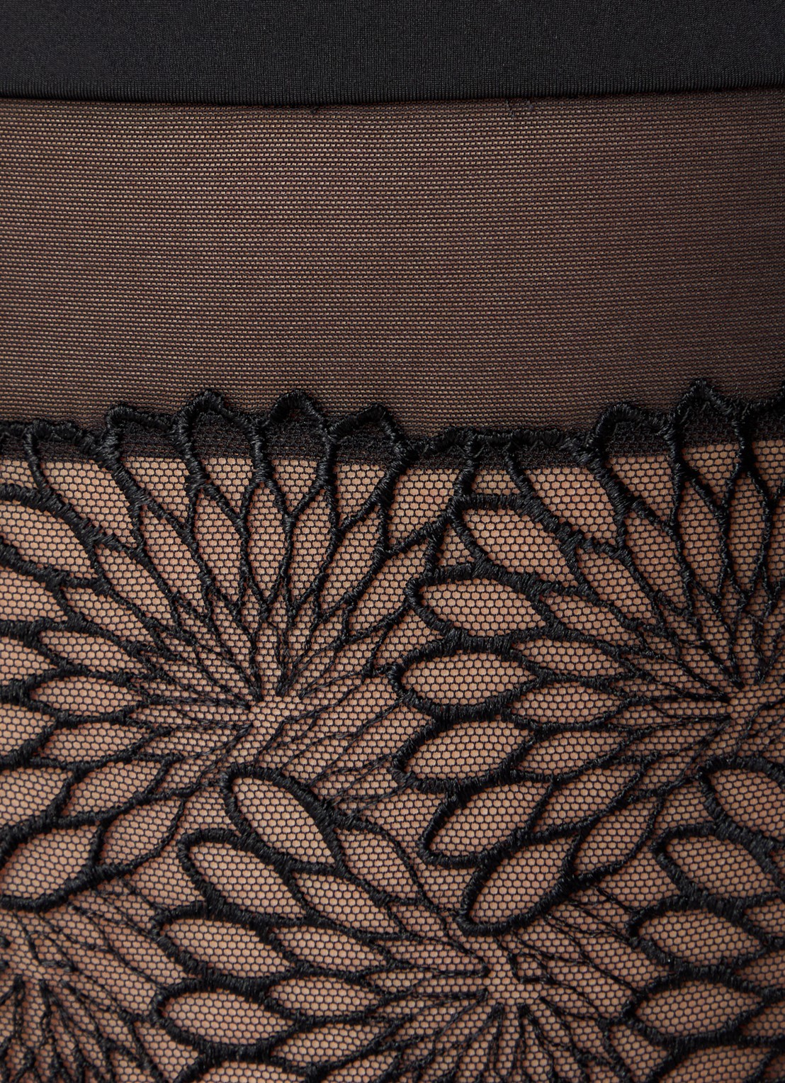 PrimaDonna Sophora shorty met kant - detail 5 zwart