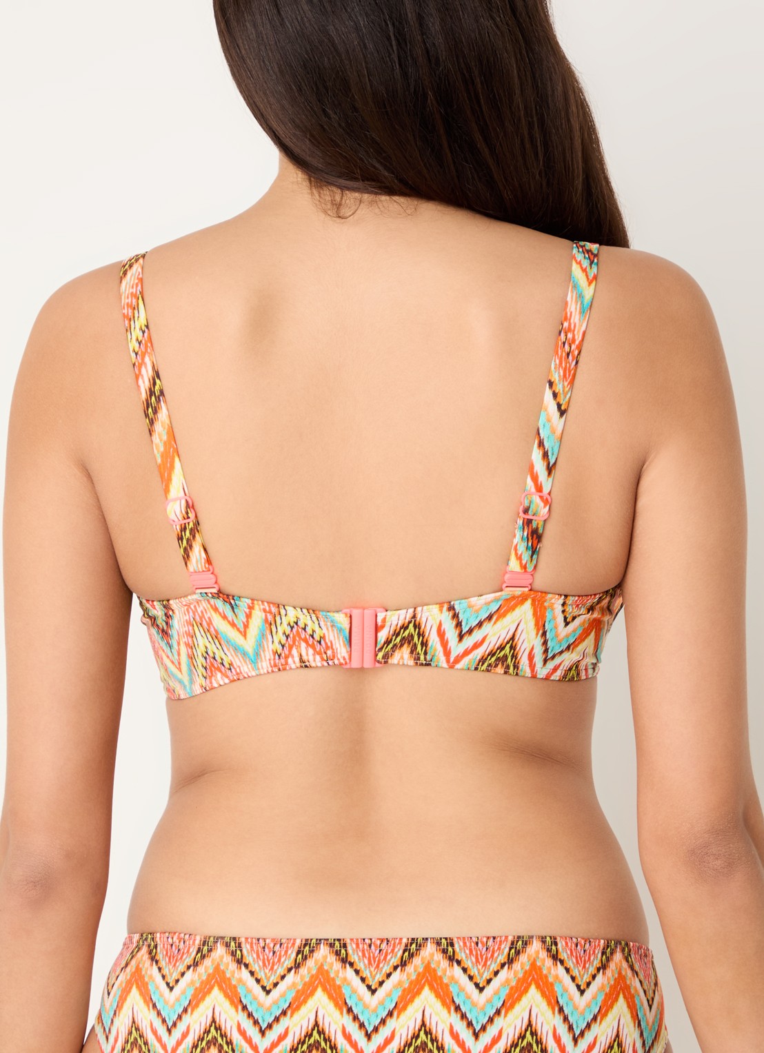 PrimaDonna Tubou bikinitop met beugel en print - achterkant 6 orange