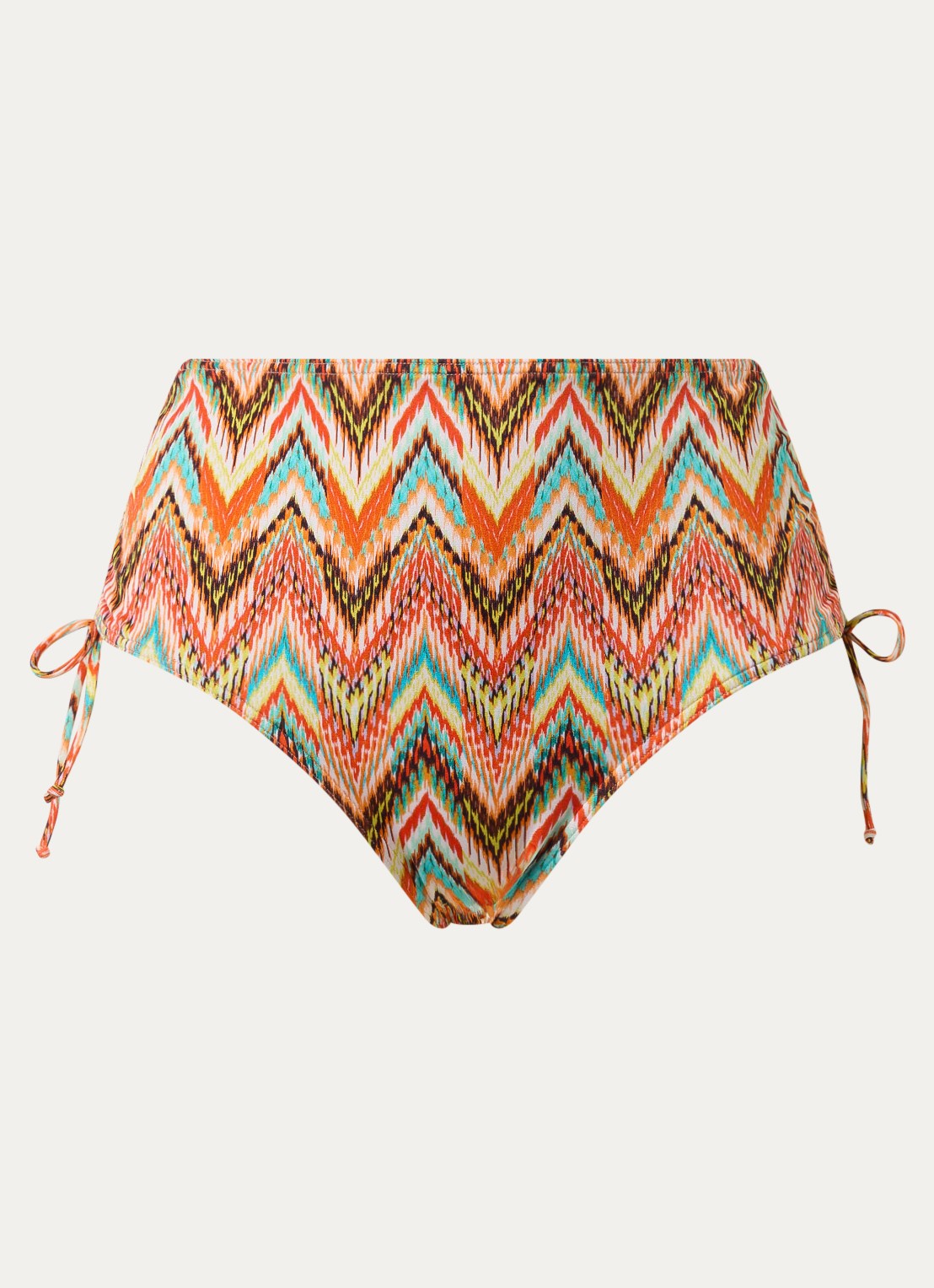 PrimaDonna Tubou hipster bikinislip met print - voorkant 4 oranjerood