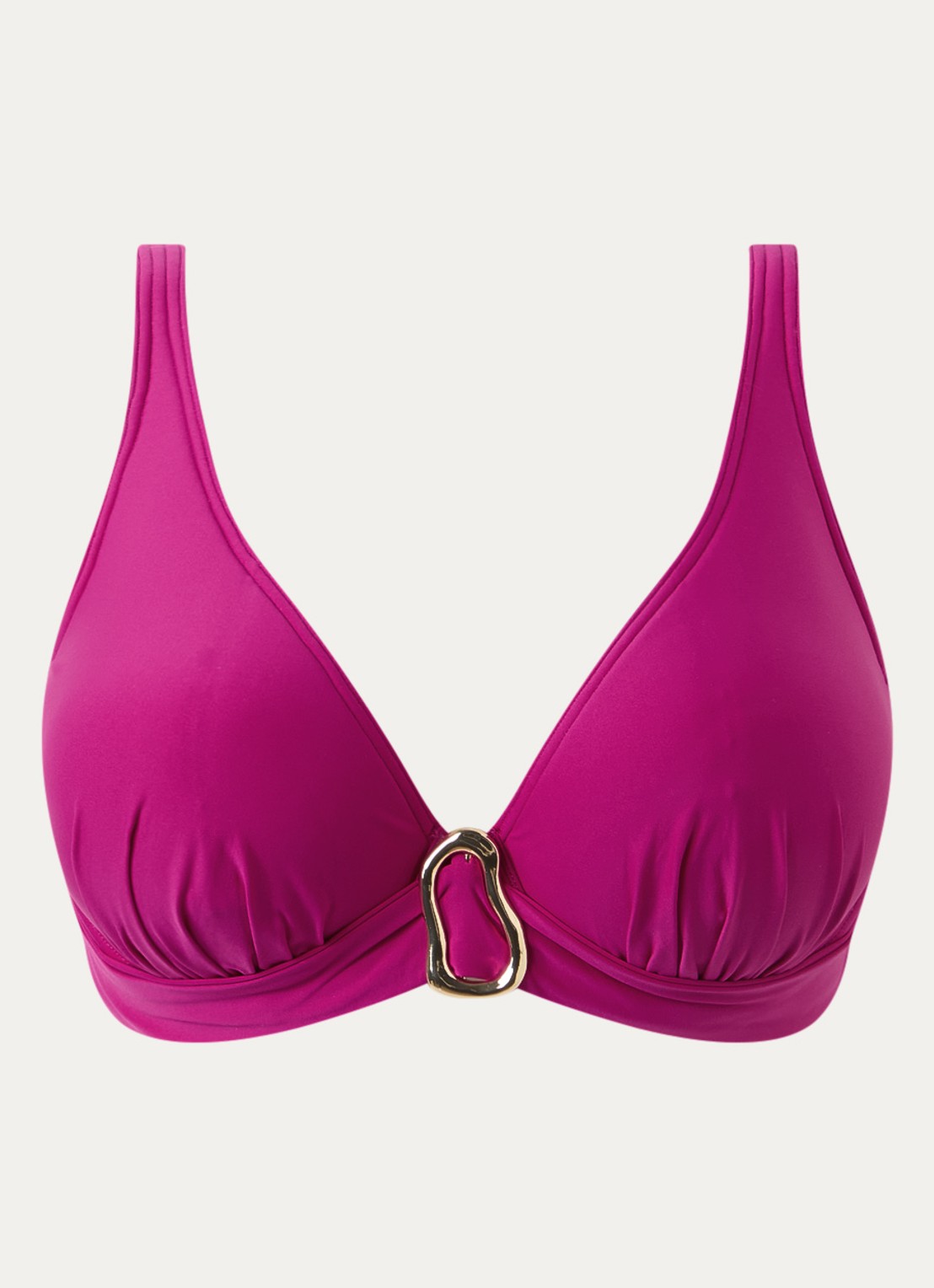 PrimaDonna Uvita voorgevormde bikinitop met beugel  - voorkant 4 donkerroze