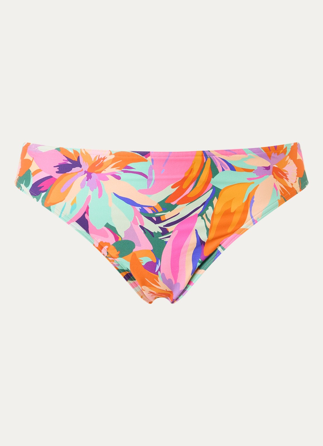 PrimaDonna Varadeo bikinislip met print - voorkant 2 turquoise