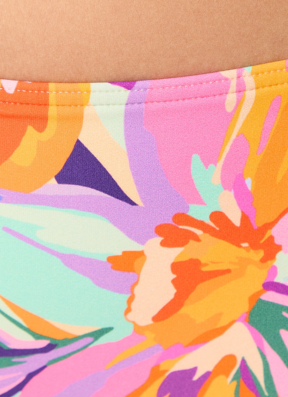 PrimaDonna Varadeo high waisted bikinislip met bloemenprint - detail 4 mint