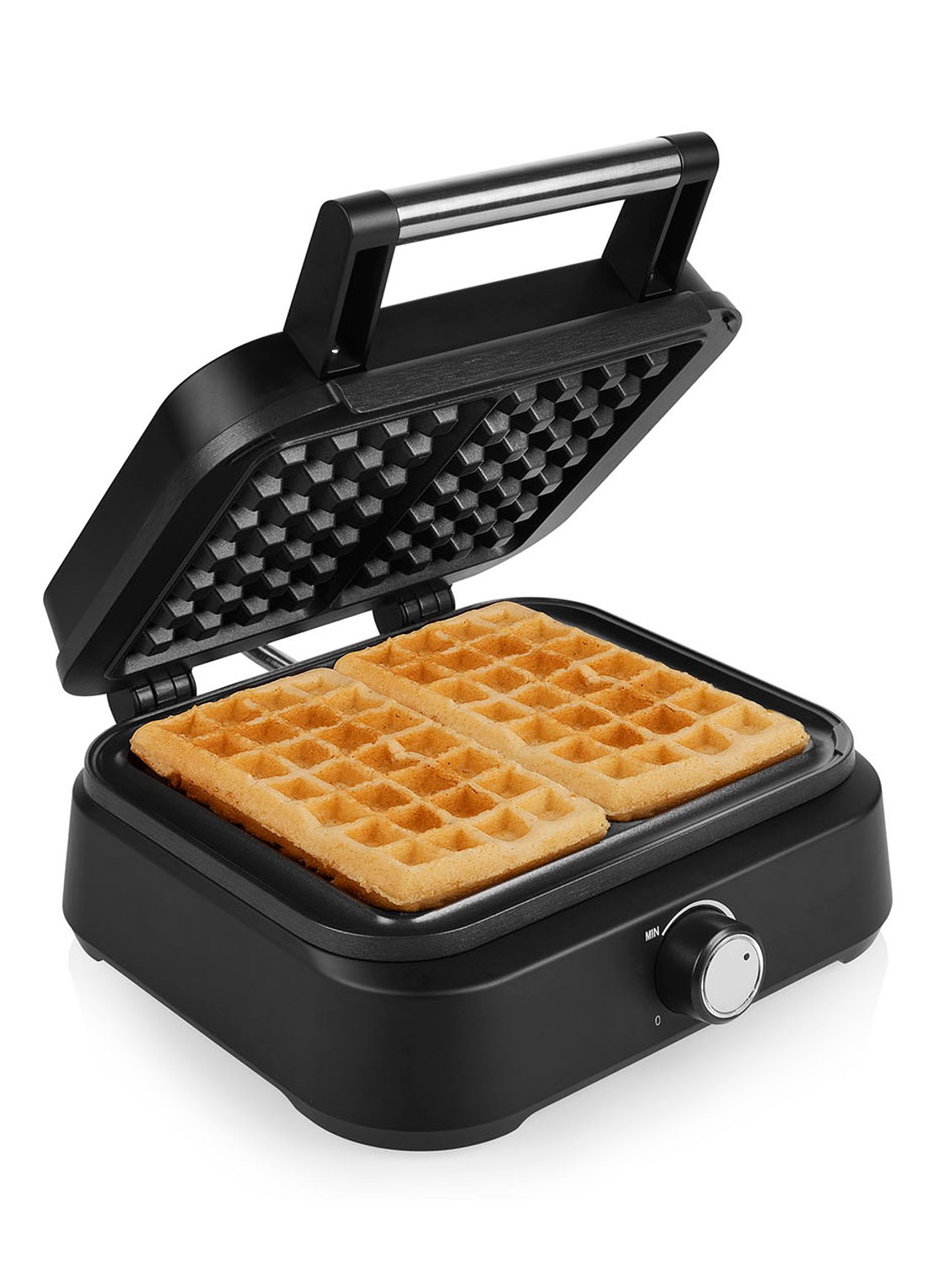 Princess Belgian Deluxe wafelijzer 132398 - voorkant 2 zwart