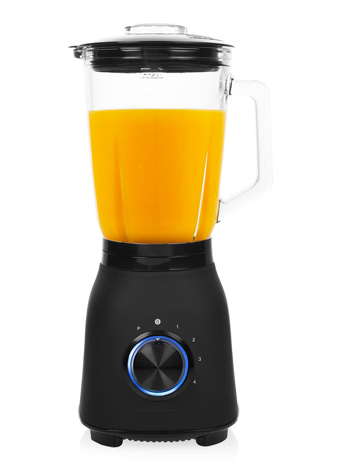 Princess Black Steel 1000 blender 1,5 liter 212092 - voorkant 7 zwart
