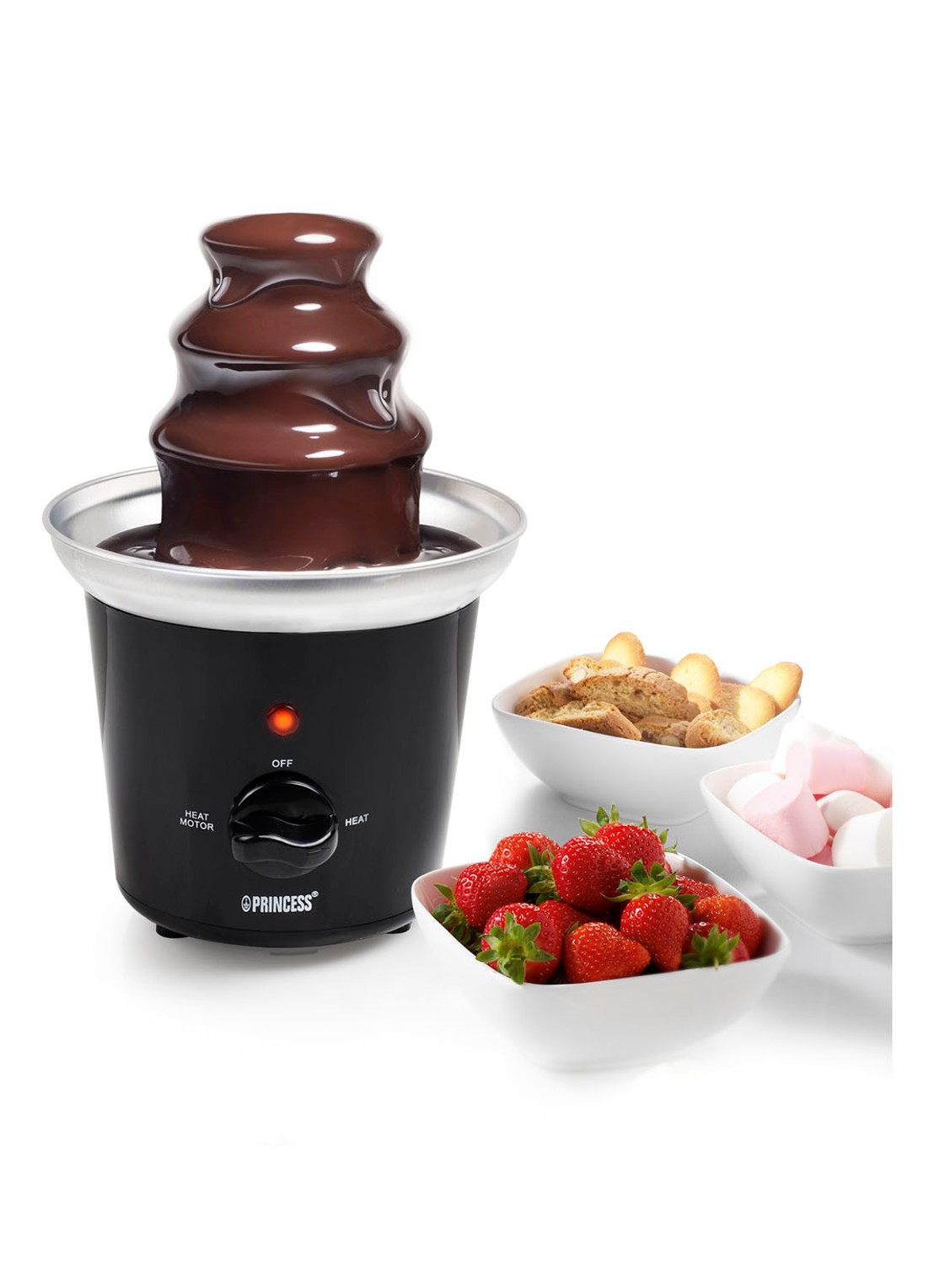 Princess Chocoladefontein 292994 - voorkant 6 zwart