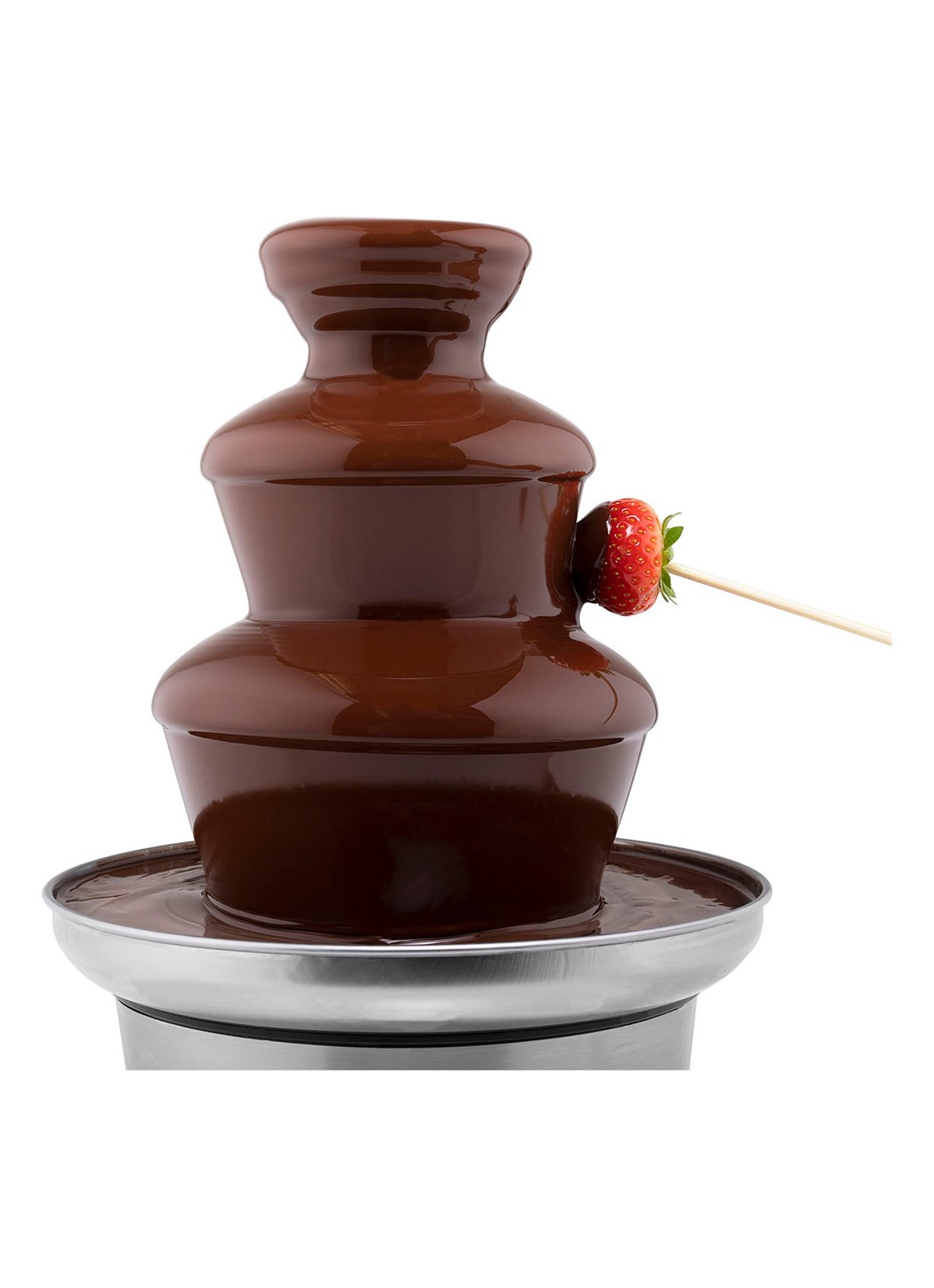 Princess Chocoladefontein XL 292998 - detail zilver