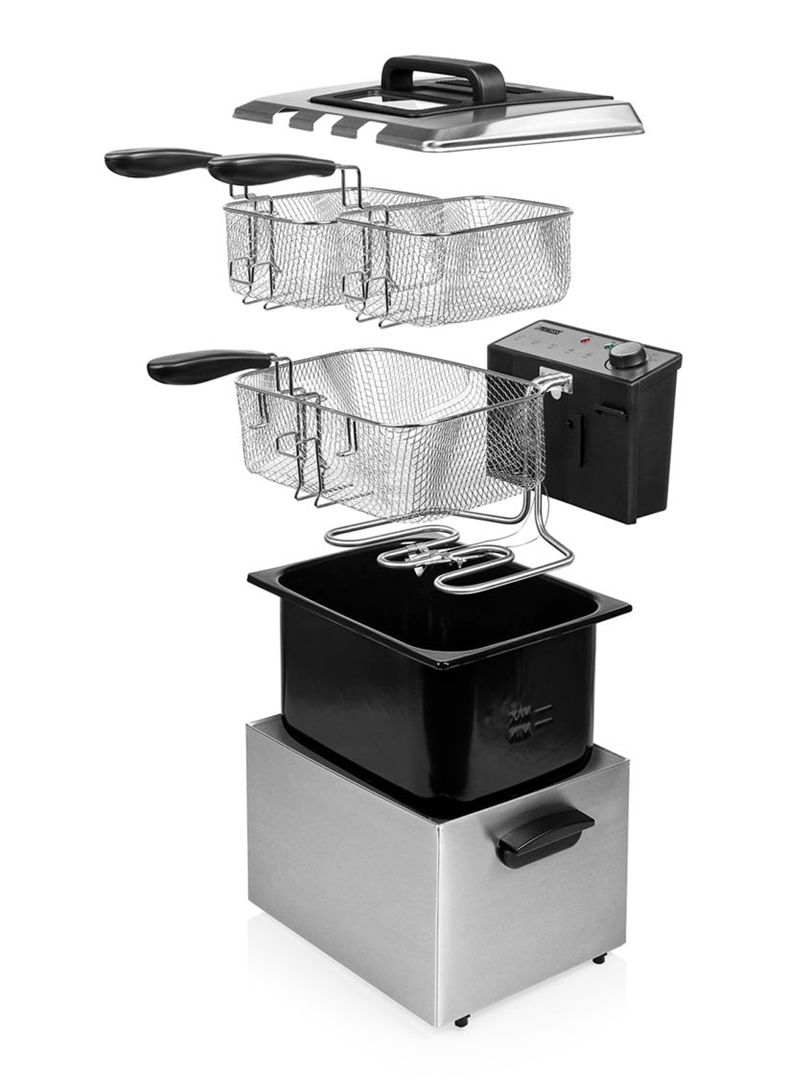 Princess Friteuse frituurpan 185000 - detail 5 zilver