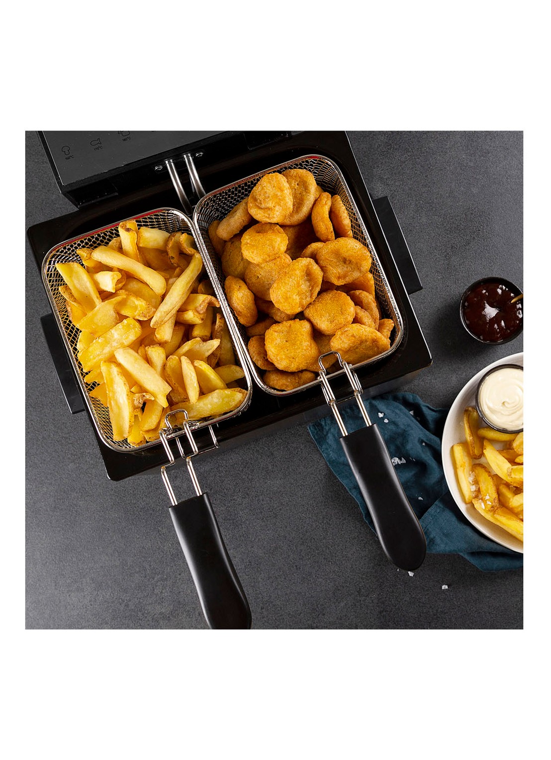 Princess Friteuse frituurpan 185000 - detail 6 zilver
