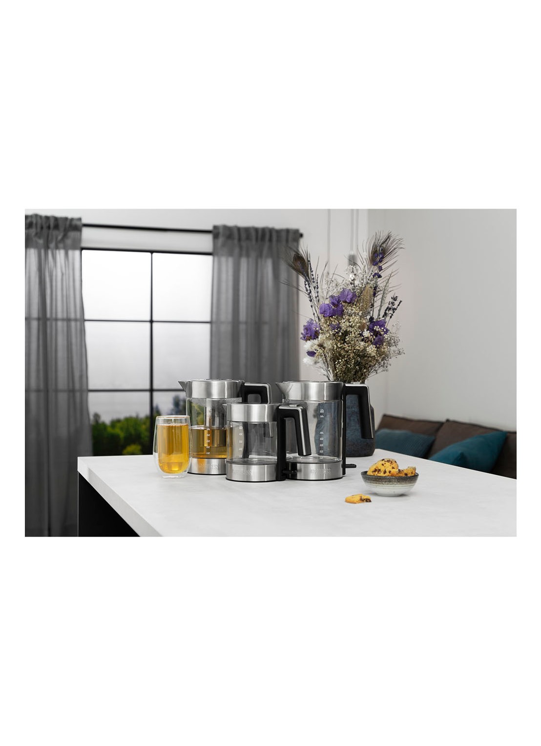Princess London waterkoker 1,7 liter 236041 - detail 5 transparant