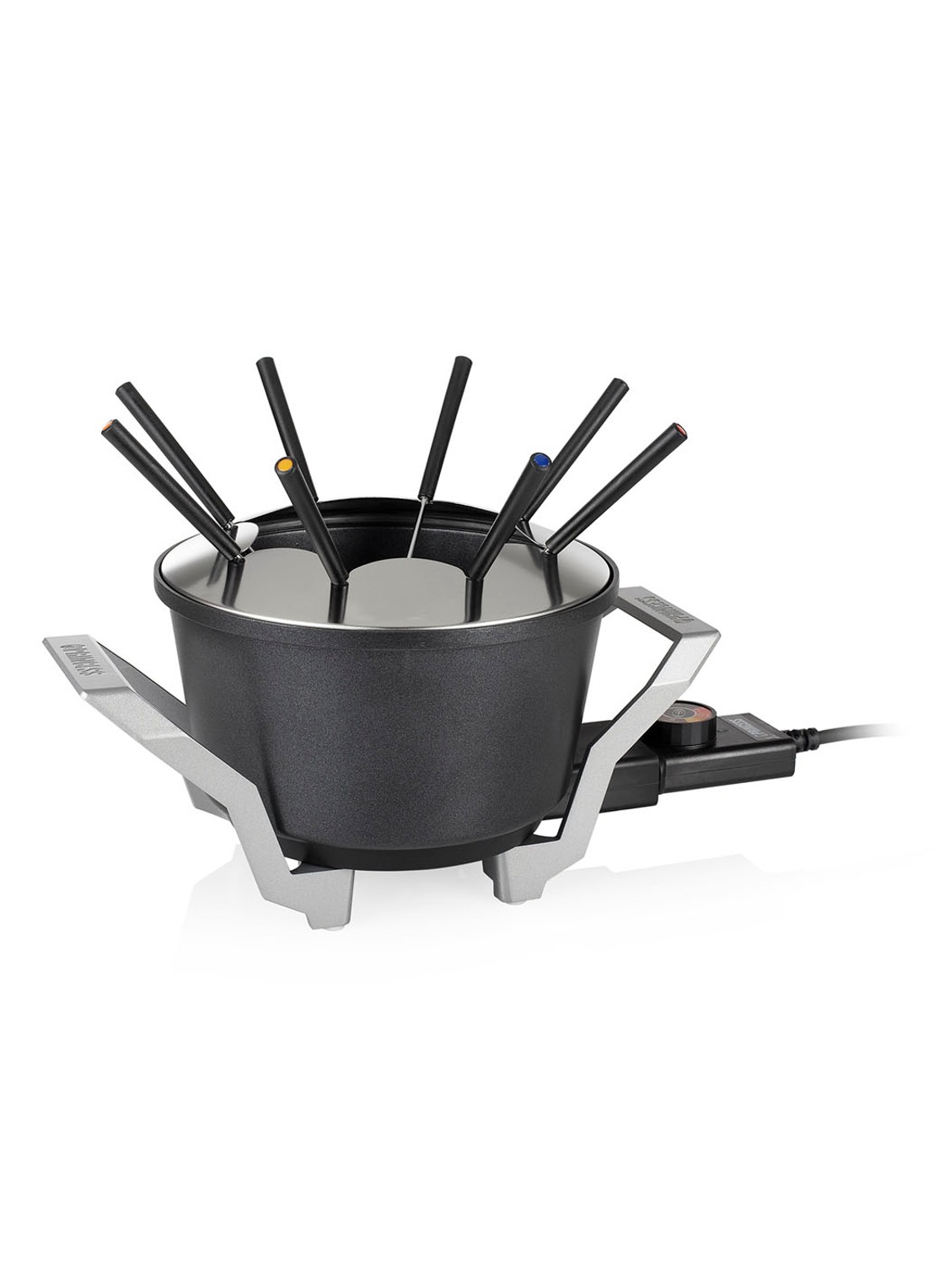 Princess Luxe Premium fonduesstel - voorkant 6 zwart