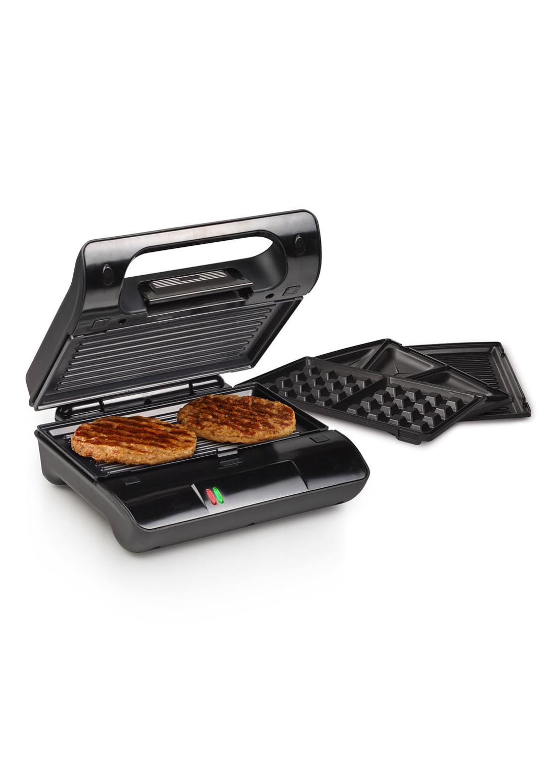 Princess Multi & Sandwich Grill Compact Pro grill 117002 - voorkant 6 zwart