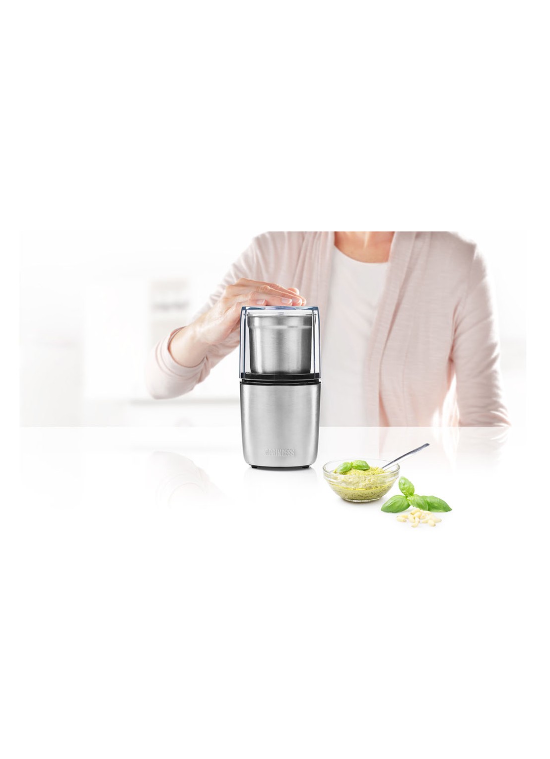 Princess Multifunctionele hakmolen foodprocessors 221040 - detail 4 zilver