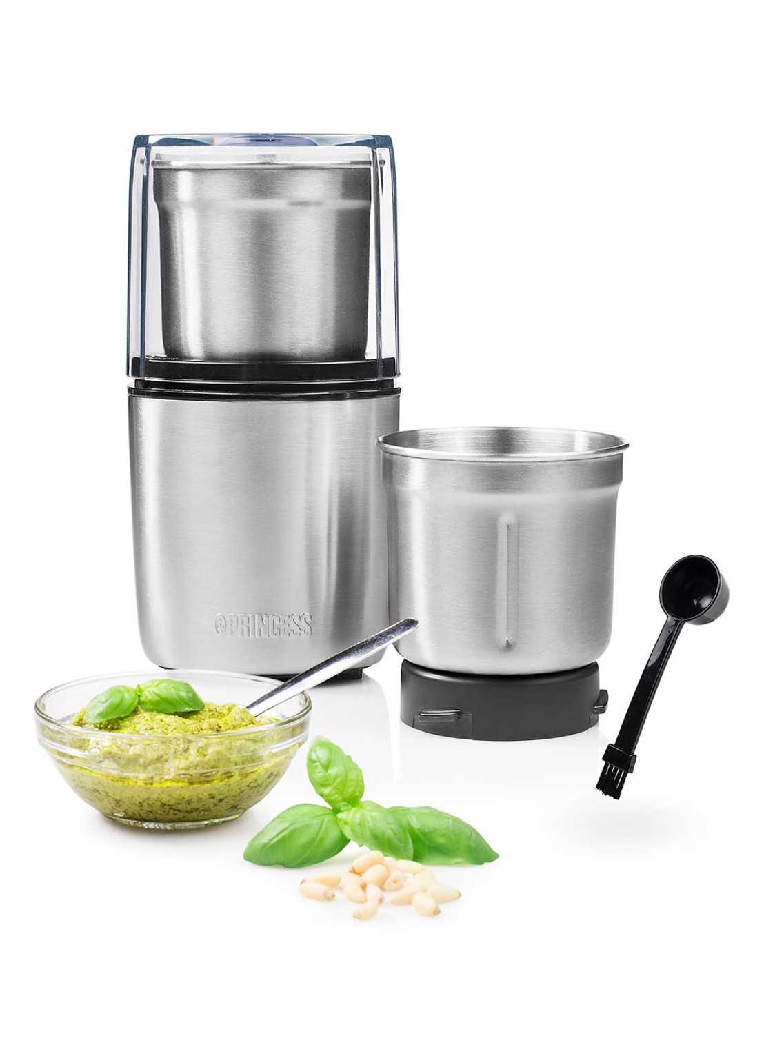 Princess Multifunctionele hakmolen foodprocessors 221040 - voorkant 7 zilver