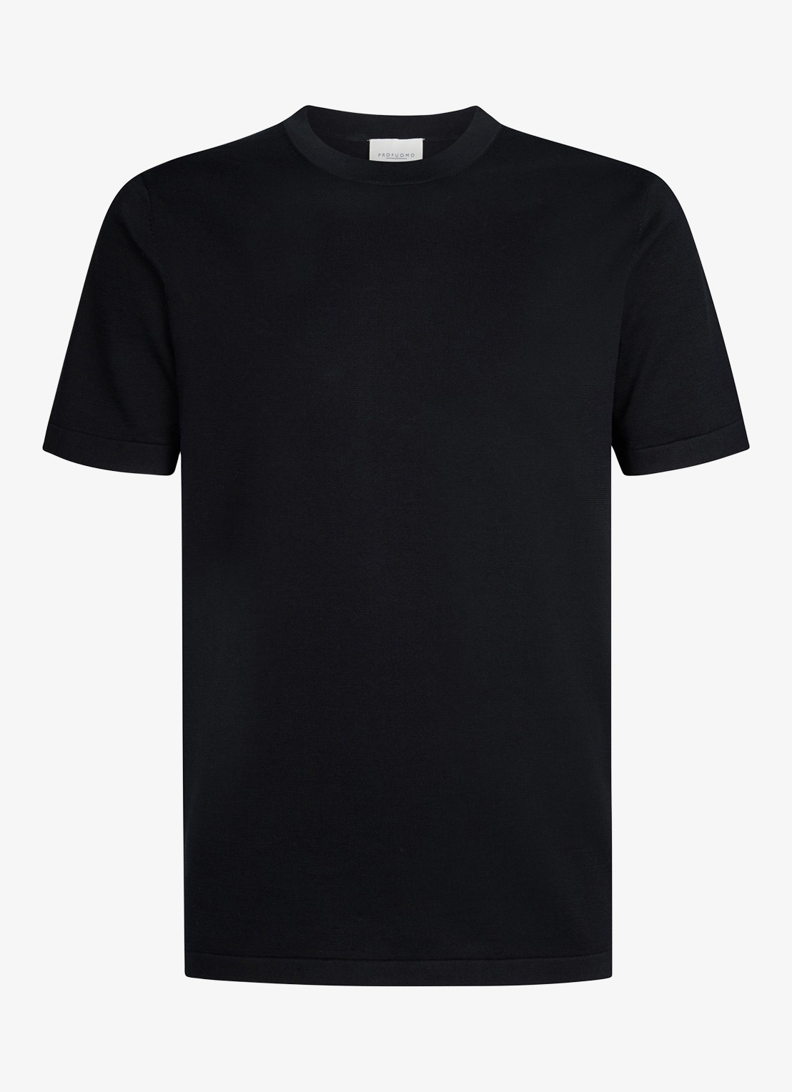 Profuomo Aero ease T-shirt met stretch - voorkant 5 donkerblauw