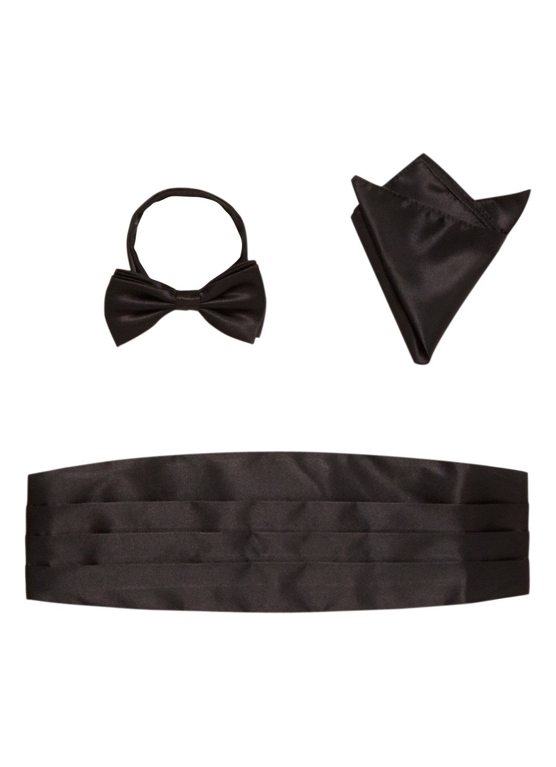 Profuomo Cumberband set - voorkant zwart