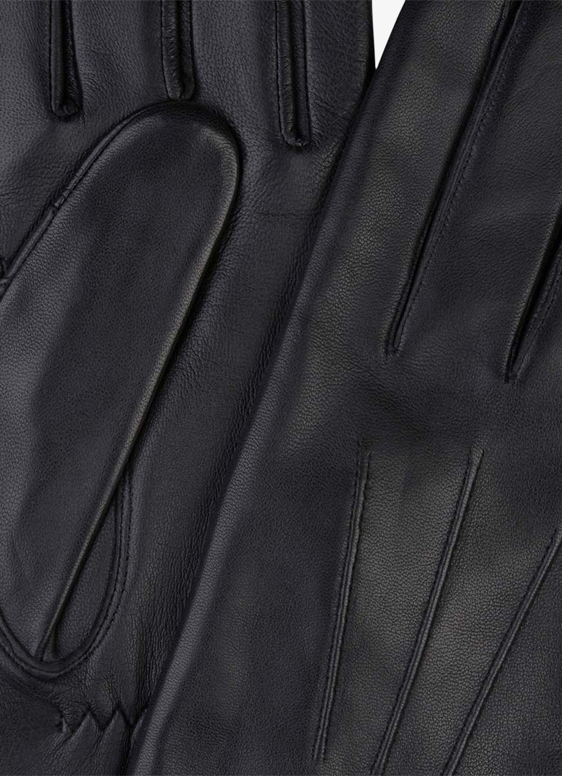 Profuomo Handschoenen van leer - detail 2 beige
