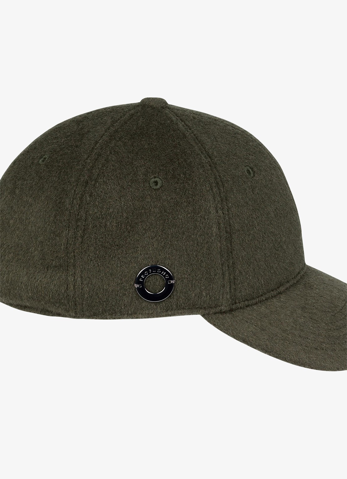 Profuomo Pet van wol - detail 2 groen