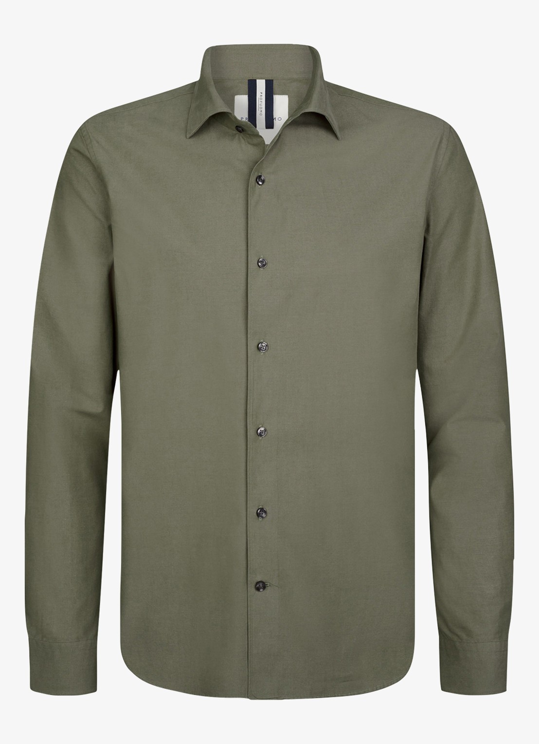 Profuomo Regular fit overhemd - voorkant 6 groen