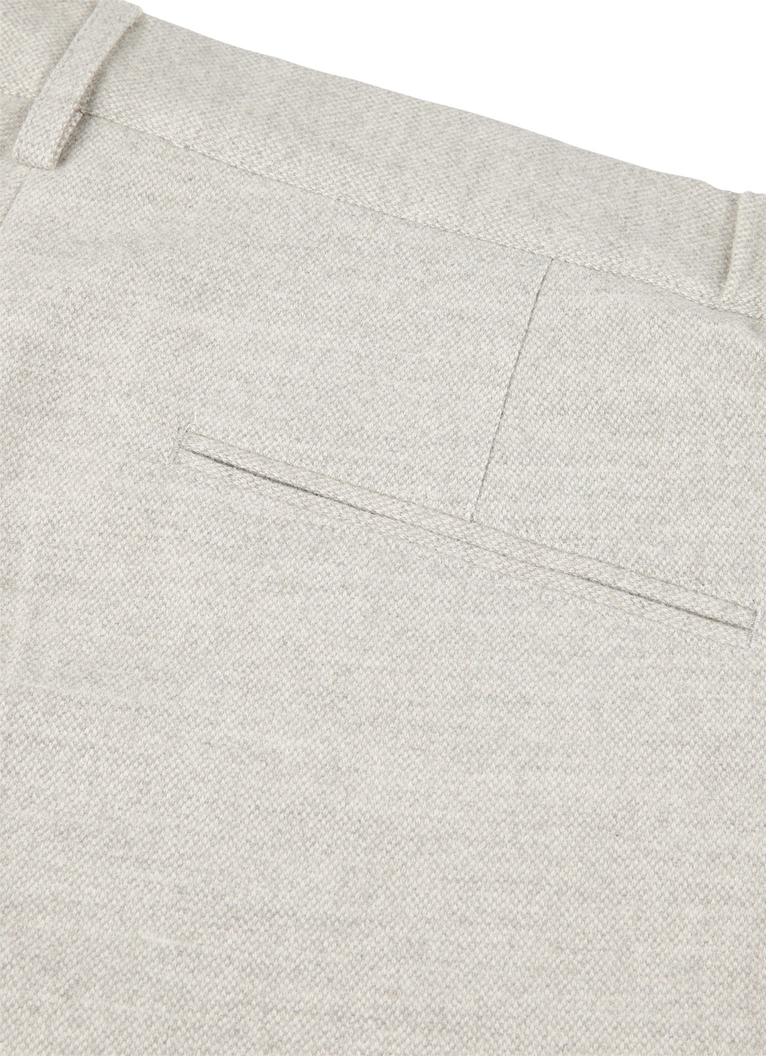 Profuomo Slim fit pantalon met steekzakken - detail 6 grijsmele