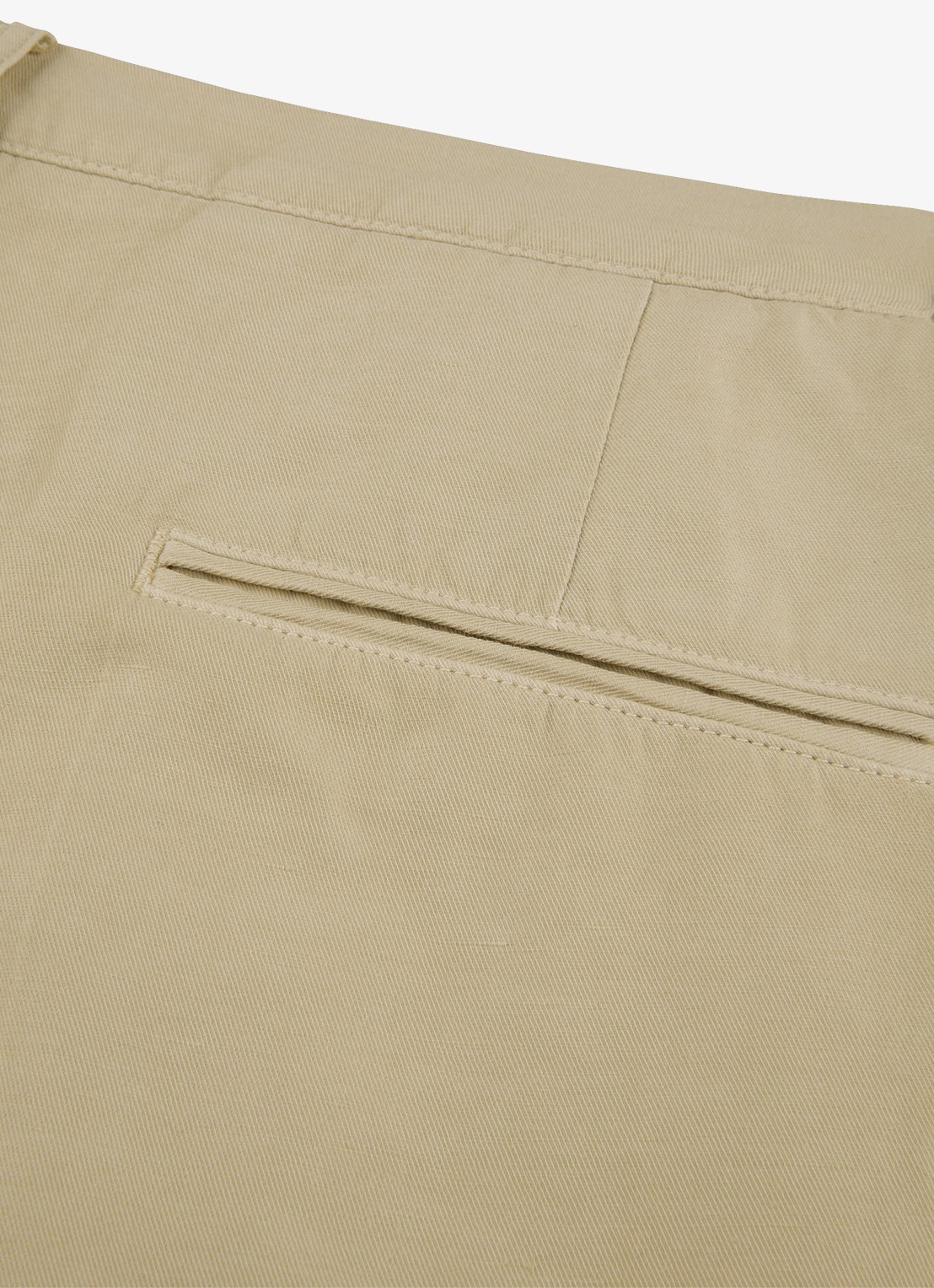 Profuomo Straight fit chino katoen linen blend - detail 6 zand
