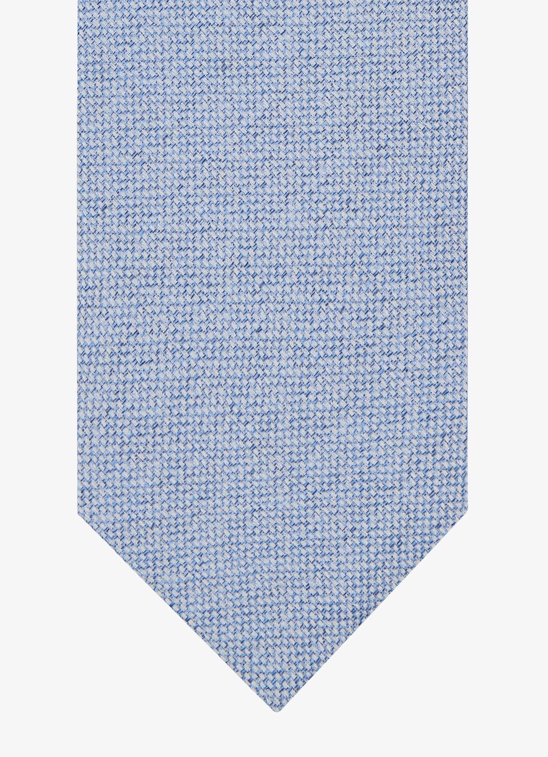 Profuomo Stropdas van zijde - detail lichtblauw