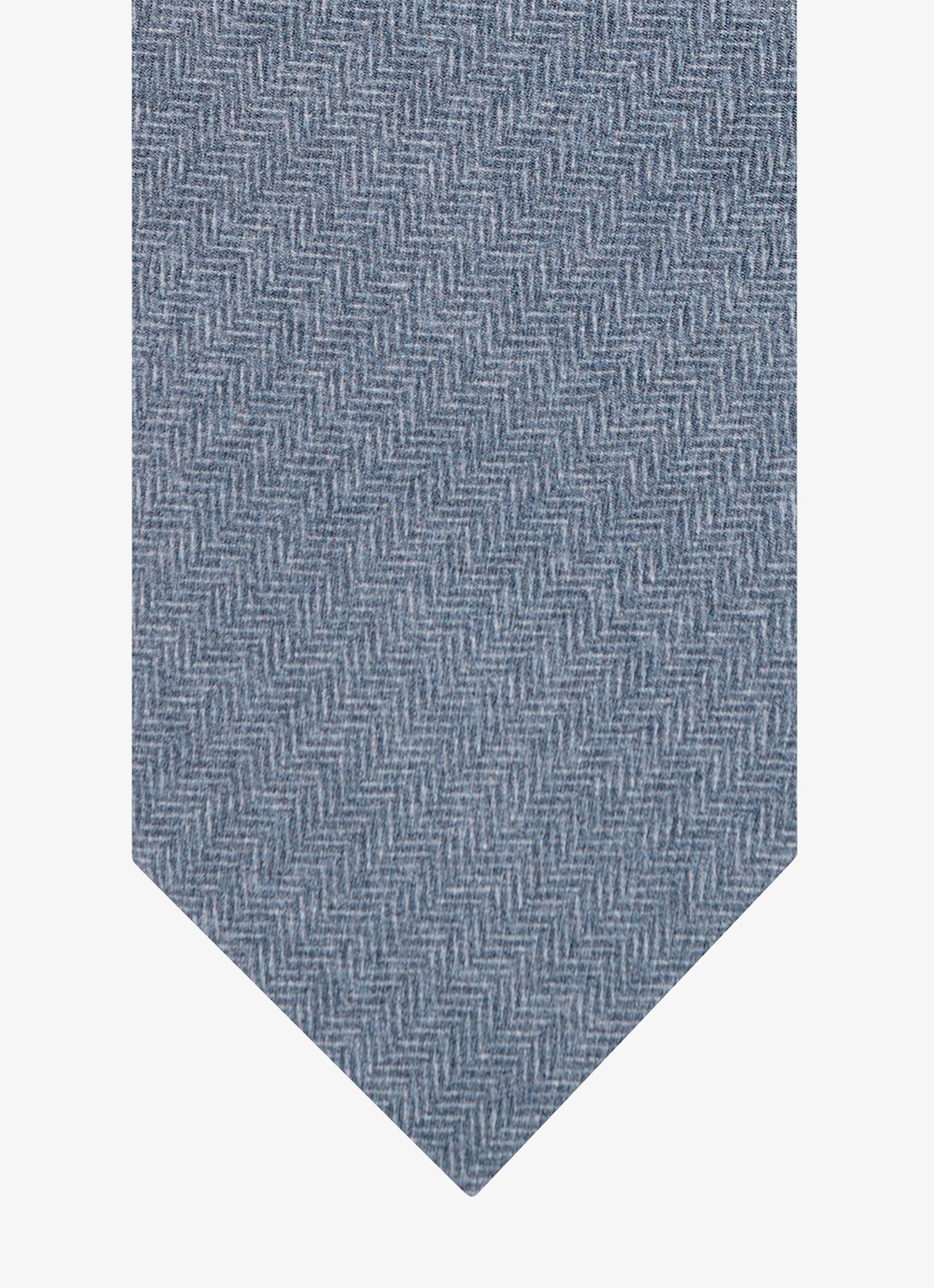 Profuomo Stropdas van zijde - detail 2 blauw