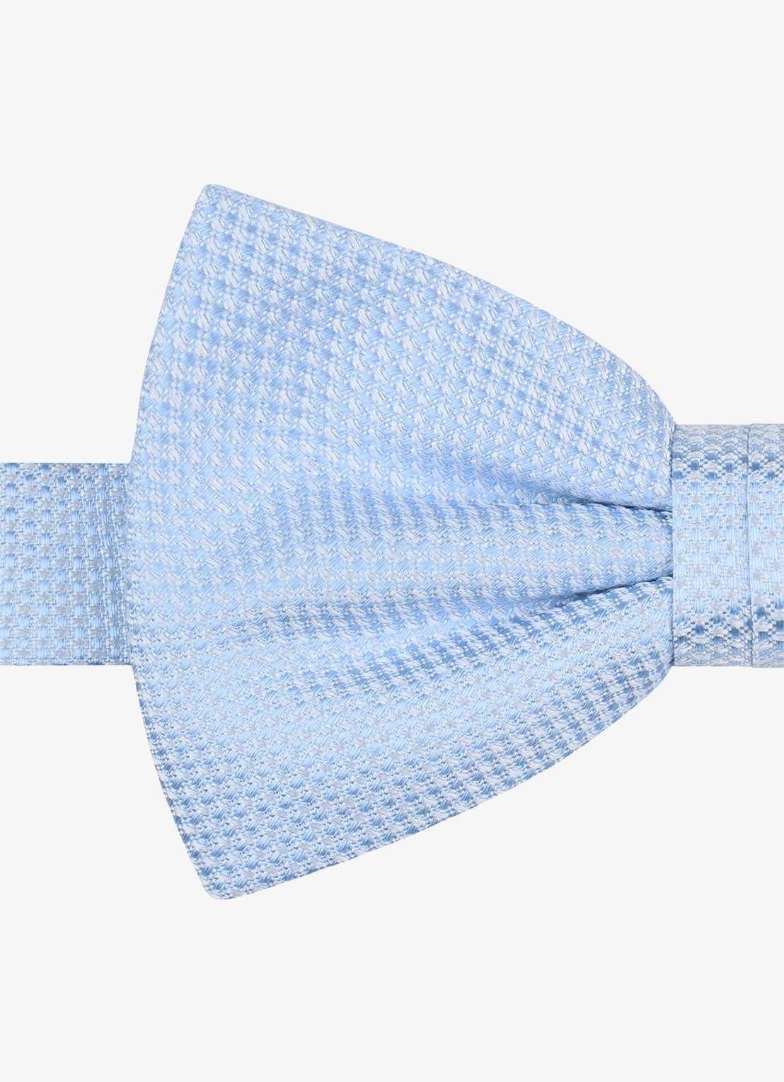 Profuomo Vlinderdas van zijde - detail 2 blauw
