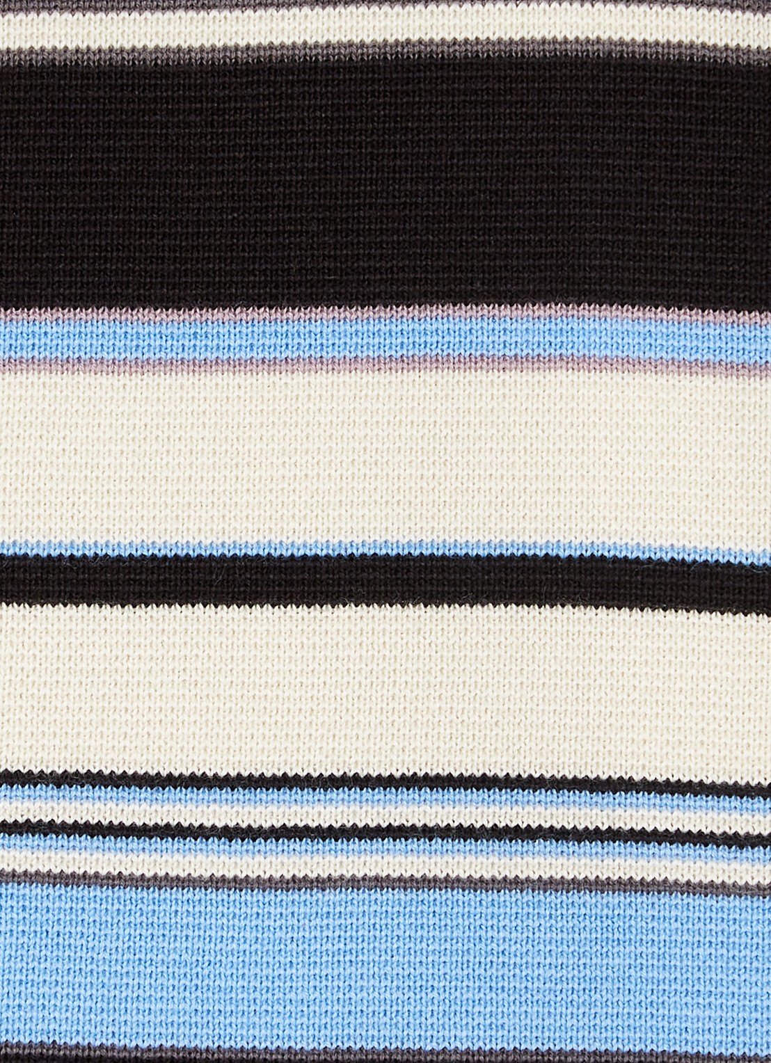 PS Paul Smith Sweater van  katoen met streepprint - detail 4 donkerbeige