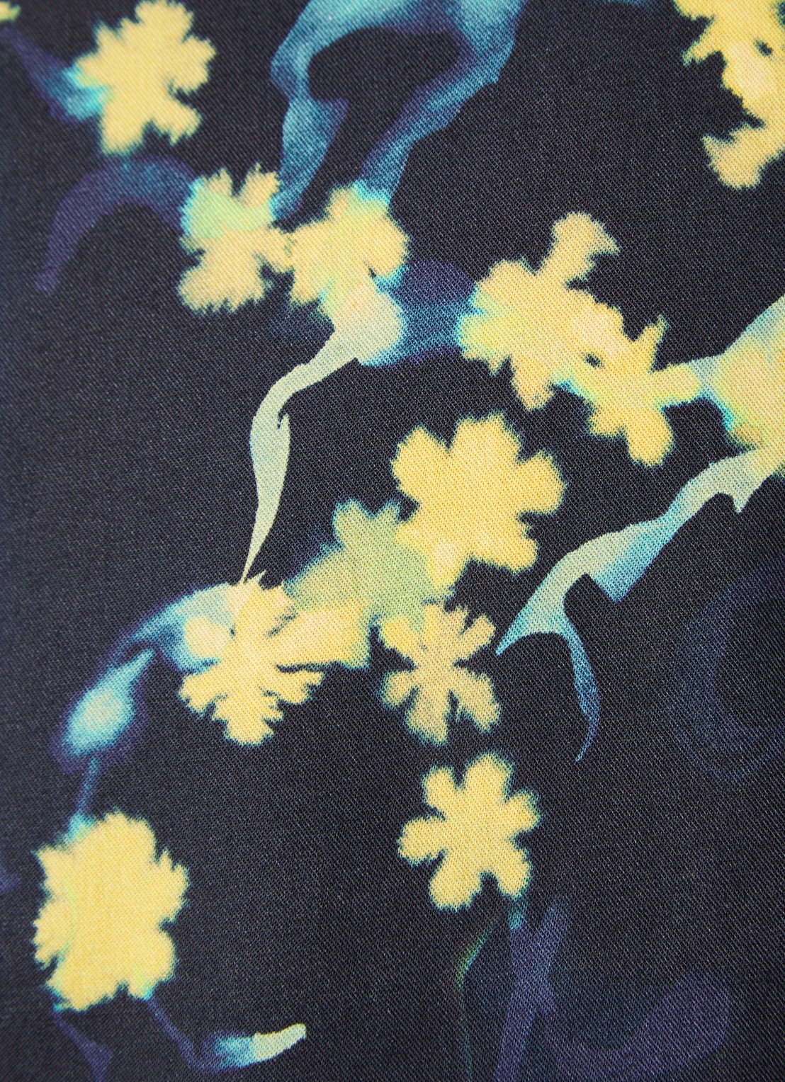 PS Paul Smith Tailored fit overhemd met print - detail 3 neongeel