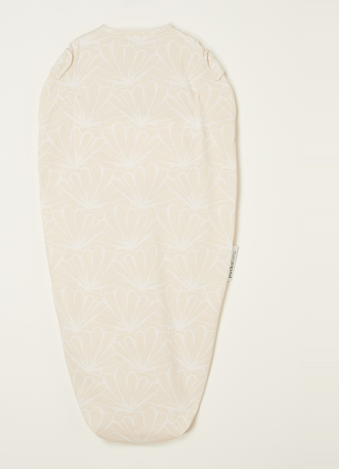Puckababy Original mini slaapzak met print - achterkant zand