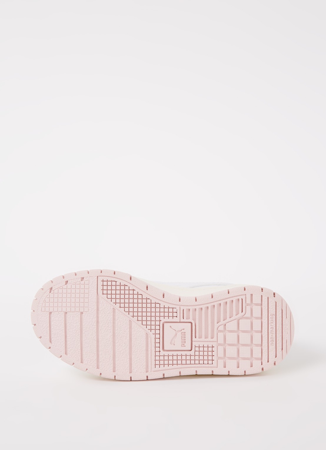 Puma Cali Dream sneaker met leren details - detail 4 wit