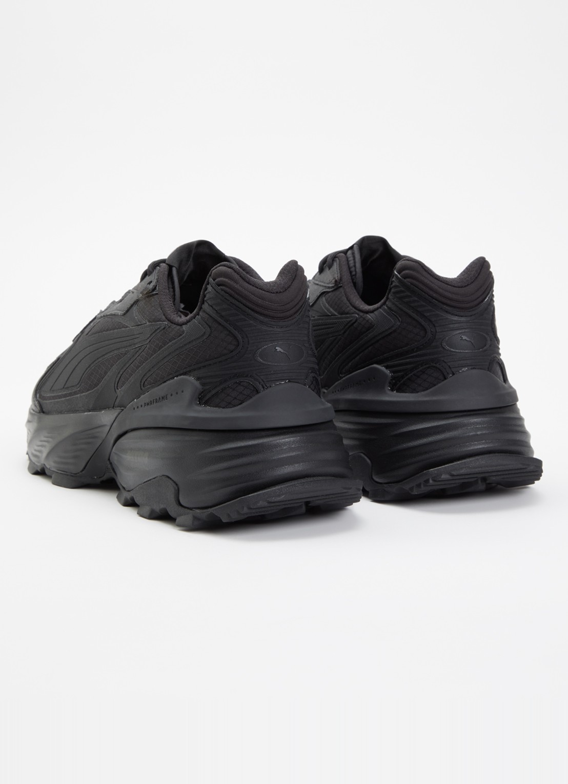 Puma Fade Nitro sneaker met mesh details - achterkant 2 zwart