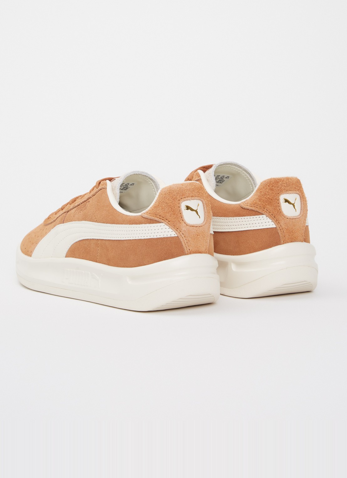 Puma GV Special sneaker van suède - achterkant 4 roestbruin
